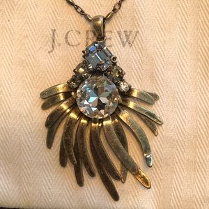 JCrew Statement Crystal Necklace